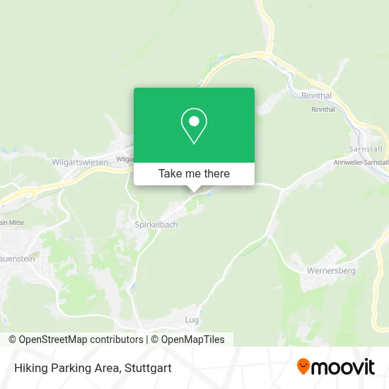Wanderparkplatz map