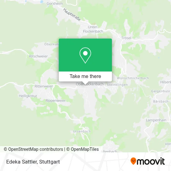Edeka Sattler map