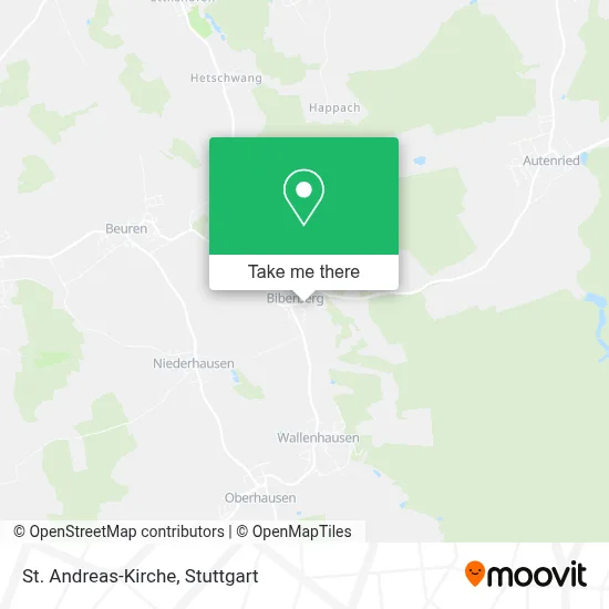 St. Andreas-Kirche map