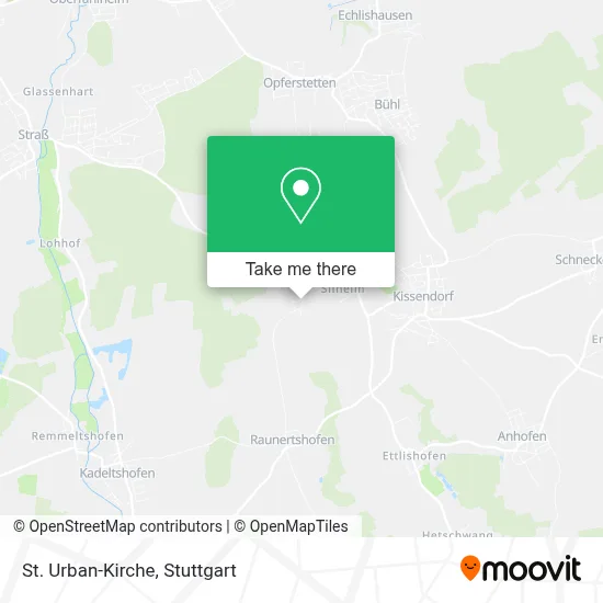 St. Urban-Kirche map