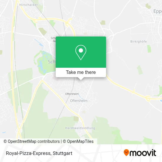 Royal-Pizza-Express map