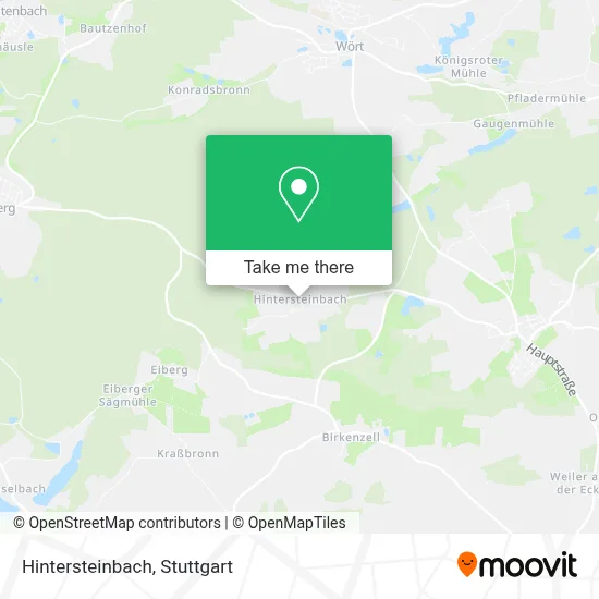 Hintersteinbach map