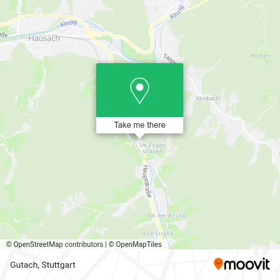 Gutach map