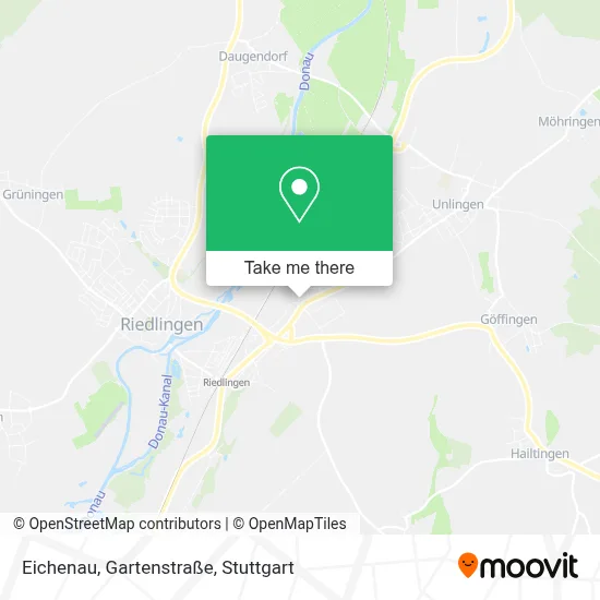 Eichenau, Gartenstraße map