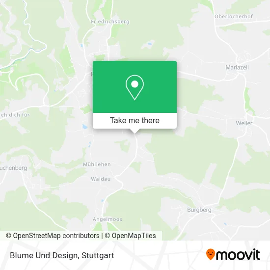 Blume Und Design map