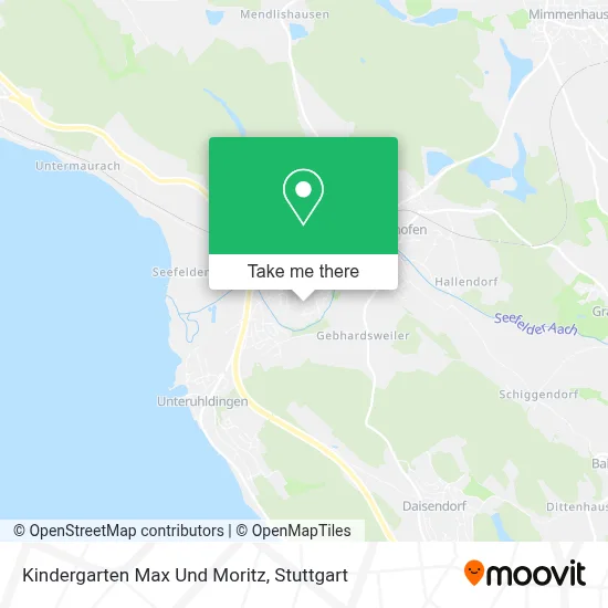 Kindergarten Max Und Moritz map