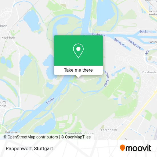 Rappenwört map