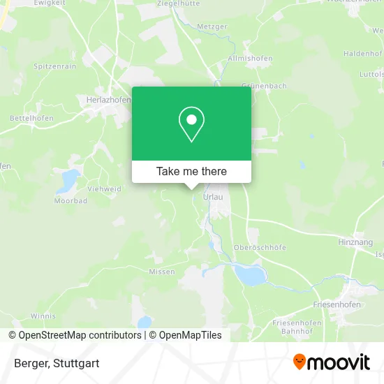 Berger map