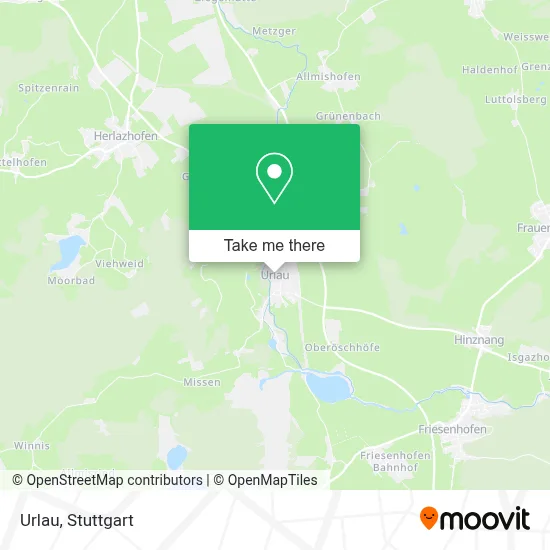 Urlau map