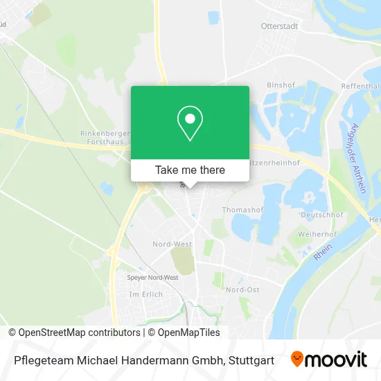 Pflegeteam Michael Handermann Gmbh map