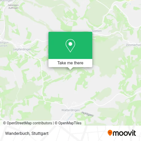 Wanderbuch map