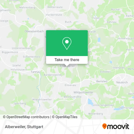 Alberweiler map