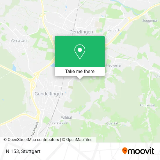 N 153 map