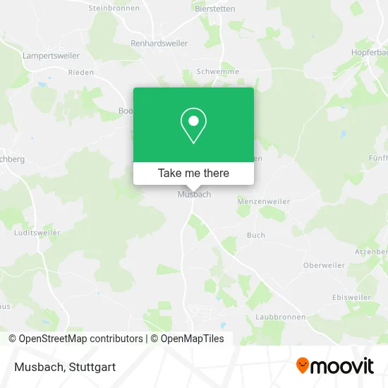 Musbach map