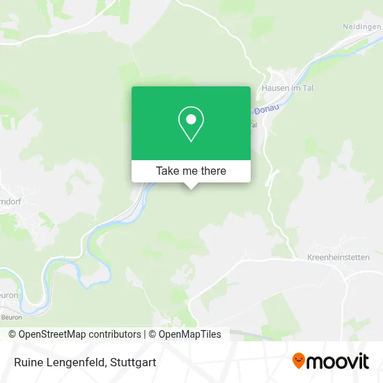 Ruine Lengenfeld map