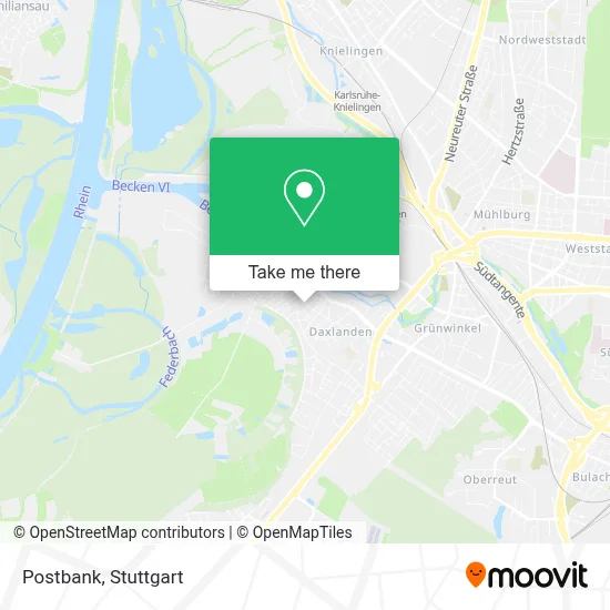 Postbank map
