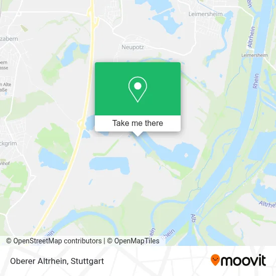 Oberer Altrhein map