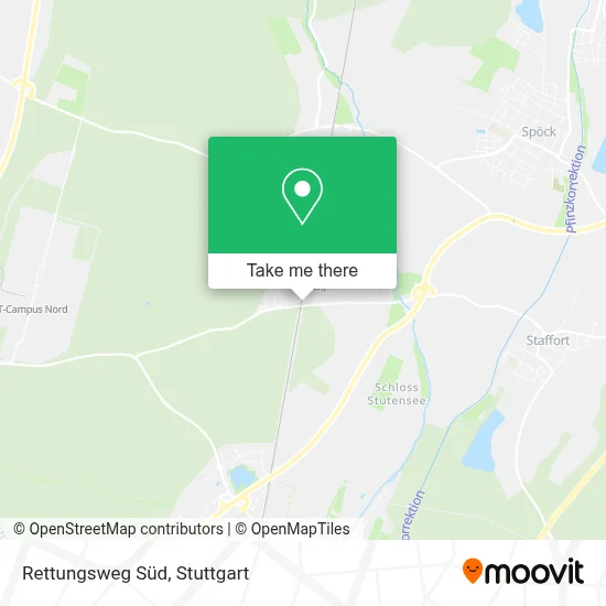 Rettungsweg Süd map