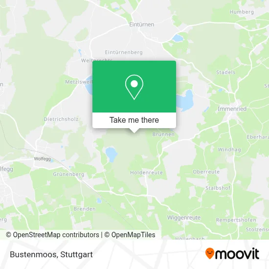 Bustenmoos map