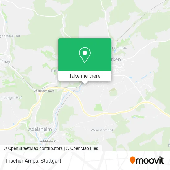 Fischer Amps map