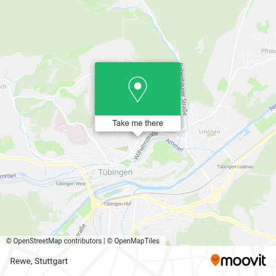 Rewe map