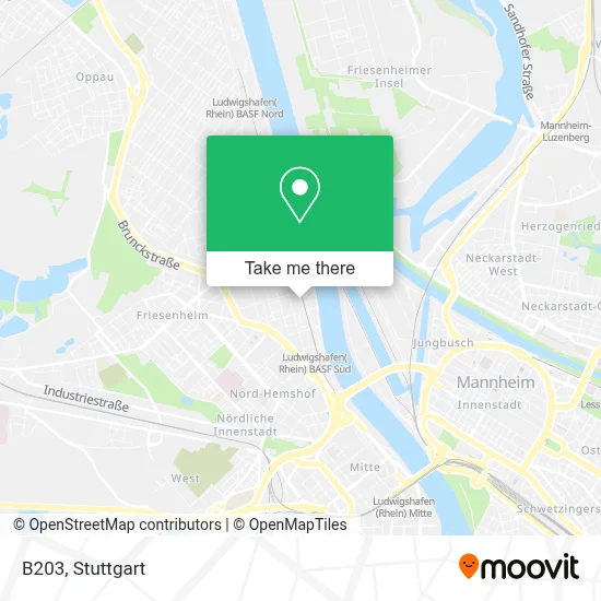 B203 map