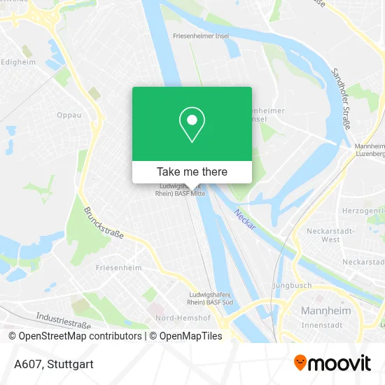 A607 map