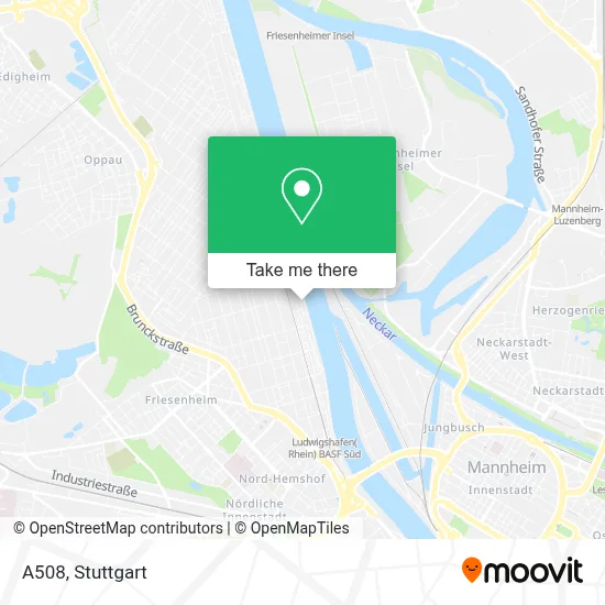 A508 map