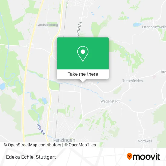 Edeka Echle map