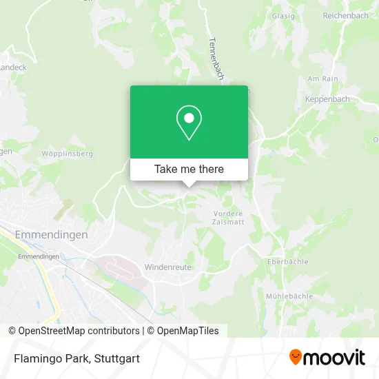 Flamingopark map