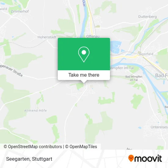 Seegarten map