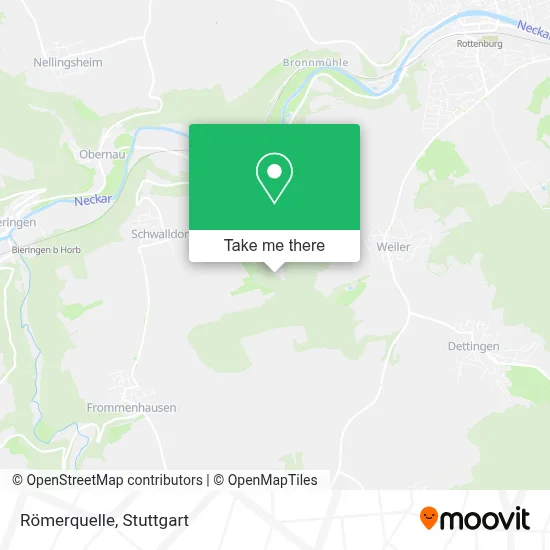 Römerquelle map