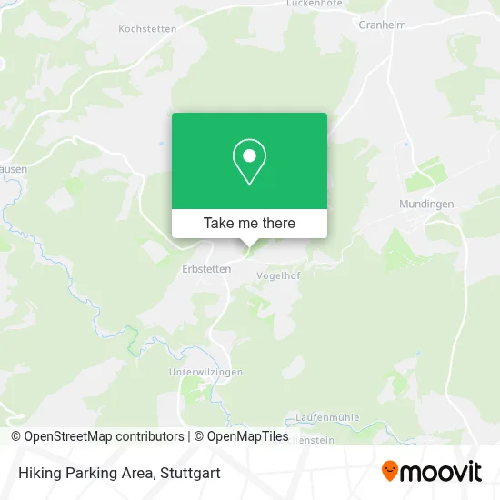 Wanderparkplatz map