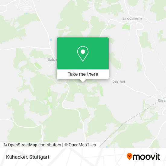 Kühacker map