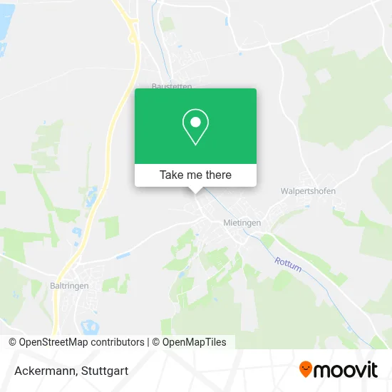 Ackermann map