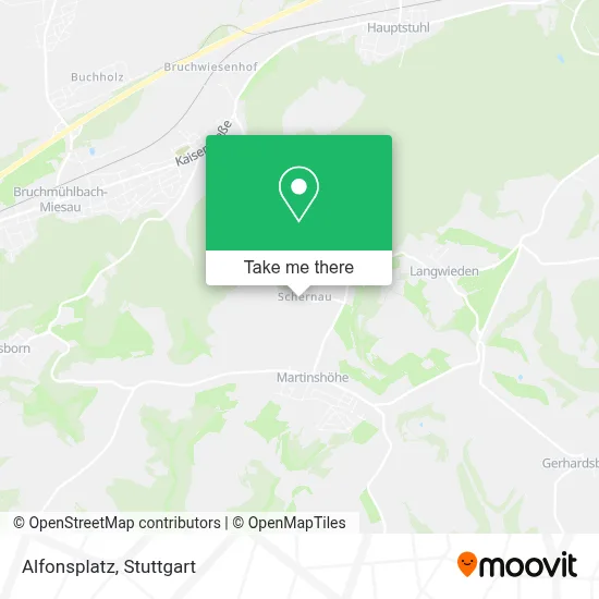 Alfonsplatz map