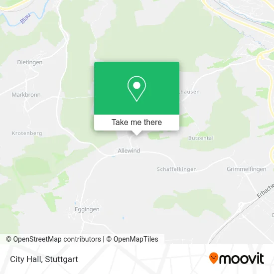 Rathaus map