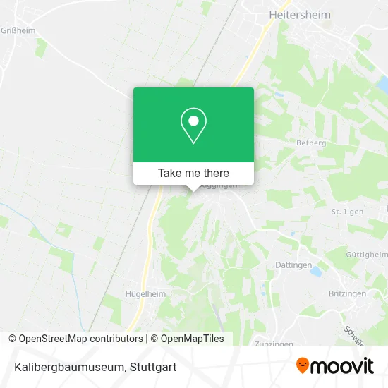 Kalibergbaumuseum map