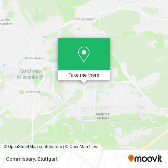 Commissary map