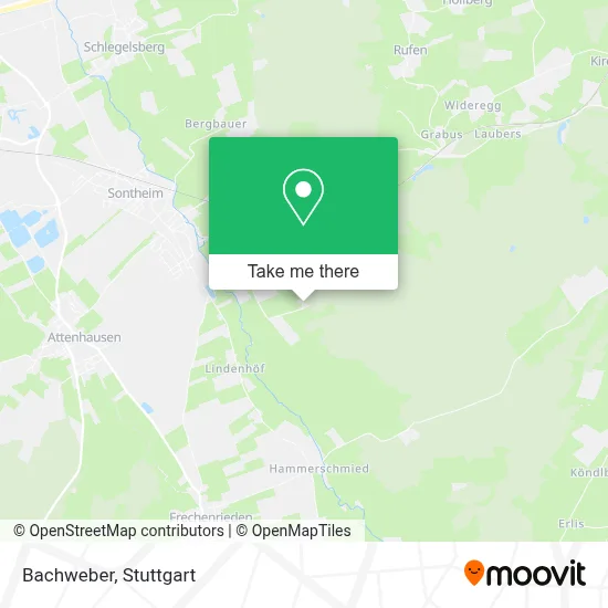 Bachweber map