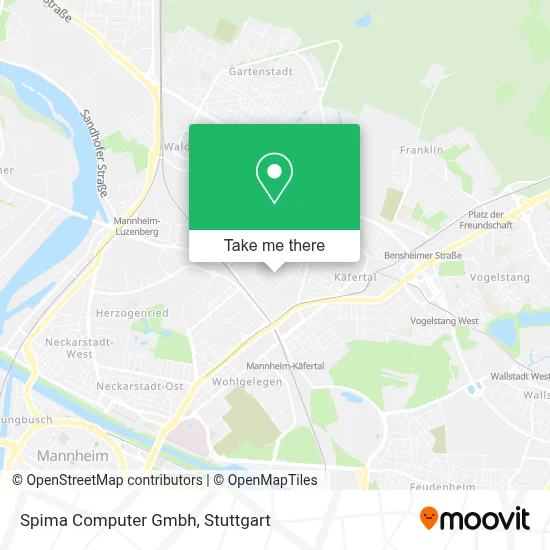 Spima Computer Gmbh map