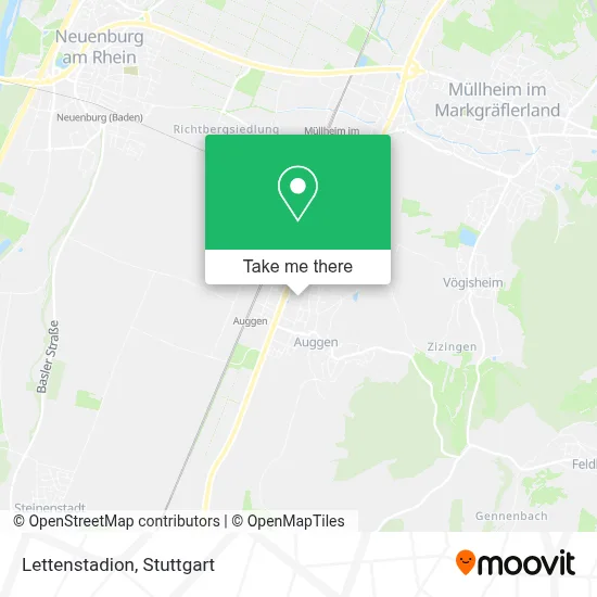 Lettenstadion map