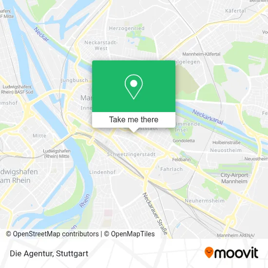 Die Agentur map