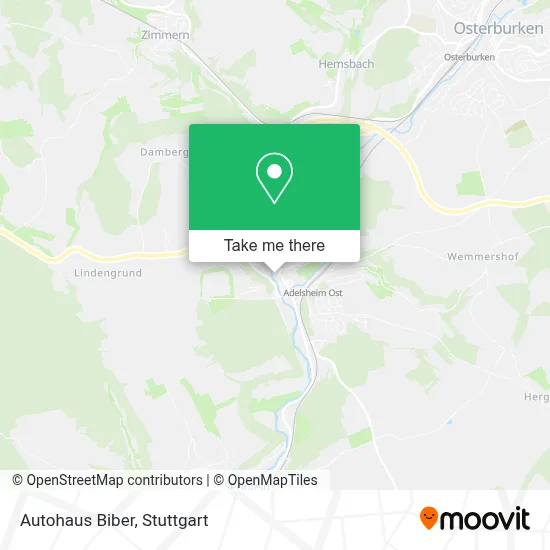 Autohaus Biber map