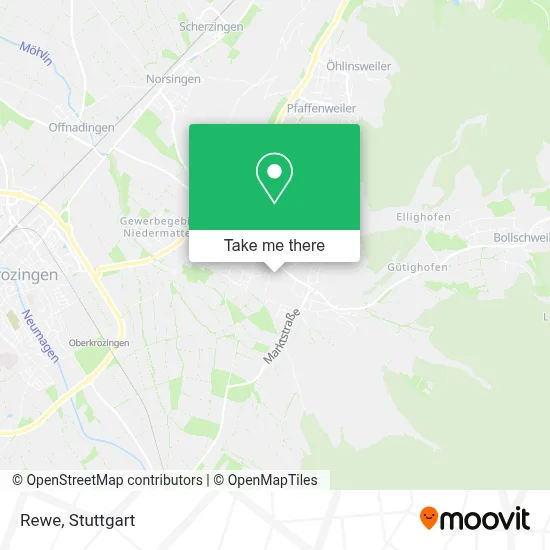 Rewe map