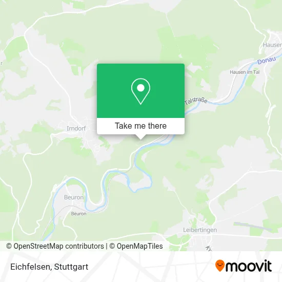 Eichfelsen map