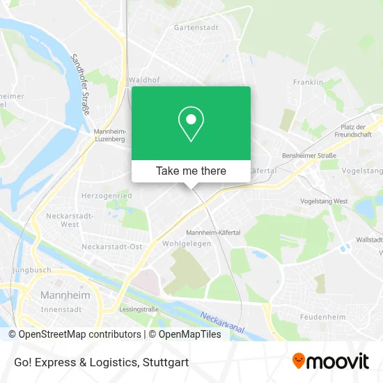 Go! Express & Logistics map