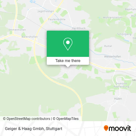 Geiger & Haag Gmbh map
