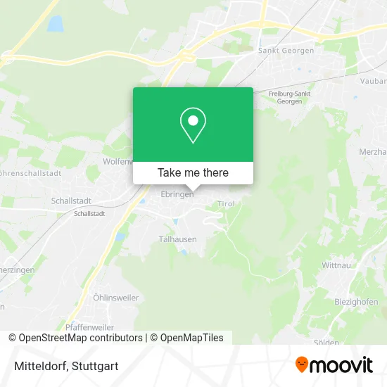 Mitteldorf map