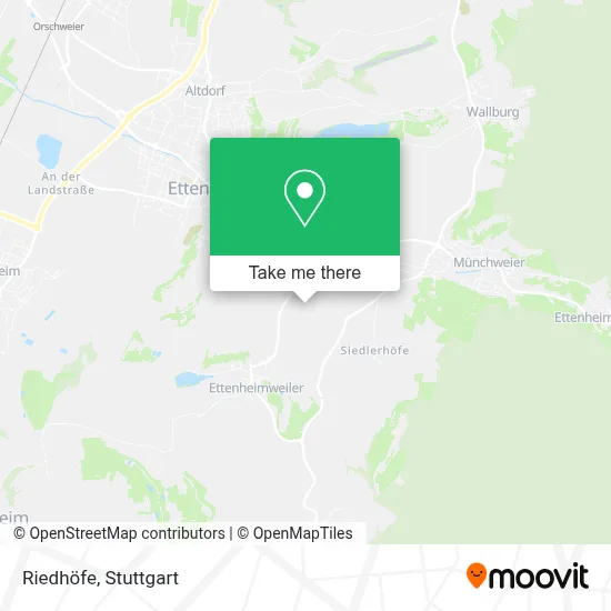 Riedhöfe map